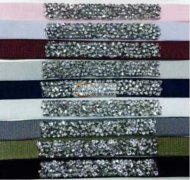 寻专业做如图内衣带的厂家，寻找水钻弹力带