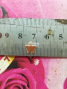 找手工串珠加工厂《如图》铁片，有能做如图