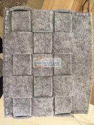 采购10000个毛毡布编织的收纳蓝，如图