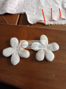 大量承接手工缝花，弯针挂圈，穿珠，绕头箍