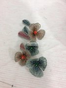 会刺绣这些产品的单线，双线花