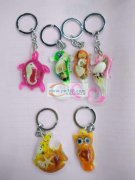 专业生产树脂产品，琥珀钥匙扣，，昆虫琥珀