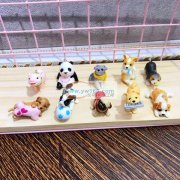 文字流行语皮绳 果冻卡通文字钥匙链配件 厂家直销