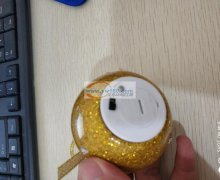 寻能做此款圣诞彩球工厂:球径6-7公分，