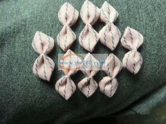 专业承接各种手工加工，高端领结，针缝，绕