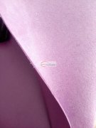 紫色环保超纤材料，有60多米库存，半价处