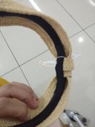 如图所示发圈外发，寻找加工这种发圈的工厂