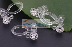 找有做如图款式耳夹的厂家。量大。