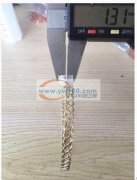 【如图】求购此款手镯材料，材质铁的，直径