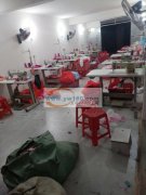 本厂现有车工50余名，手工60人。诚接布