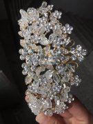 订单外发，【看图】找能在皇冠上纽珍珠的手