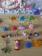 承接各种大小珠子编织的工艺品，可包工包料