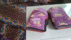 电瓶车挡风被和手套外发，数量2万套，翻毛