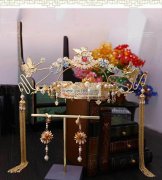 【如图】产品外发，找做这种古装头饰、弯针