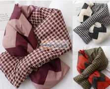 【如图】围巾外发加工，寻找能做这种围巾的