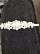 专业珍珠发夹加工，出货量稳定，质量好，欢