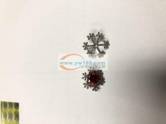 寻做【如图】铜雪花形配件的厂家，长期有返