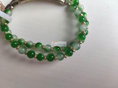 求购【如图】绿色玻璃珠，6mm的，要现货