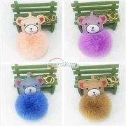 本厂专业生产，狐狸毛球，防毛，毛球挂件，