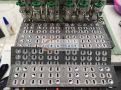 全自动机器点钻机低价转让，联系电话137