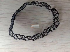 寻求做【如图】颈链手链的工厂，黑色，数量