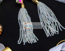 找做这种米珠流苏的加工厂，要会做的，没做