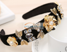 发箍手工缝钻、胶枪粘钻