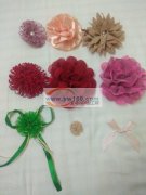 承接胶枪活加工，各种饰品布花，如萝卜丝，