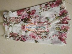 围巾，头巾拷边外发