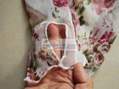 围巾，头巾拷边外发