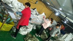 本厂有20人左右，做棉被袋，外衣罩！9台