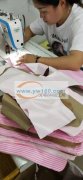 承接服装加工，本厂有两个小车间，最擅长做