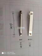 寻找6CM方块鸭夹，如图，镀镍，两头有刺