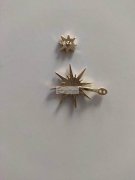 找能做如图产品的工厂，耳钉，3.8g，锌