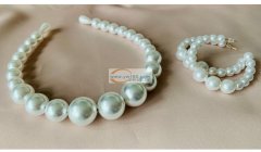 现寻类似珍珠头饰 【如图】有生产此类头饰