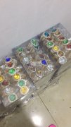 处理全水钻耳环，和手镯。1500打，联系