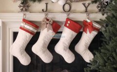 圣诞袜外发，如图，找专业生产圣诞袜的工厂