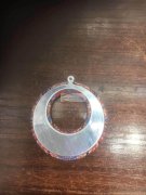 现有订单外发，寻找专业做如图包布耳环的加