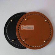 寻找可以做如图这样的皮革包底的厂家，多少