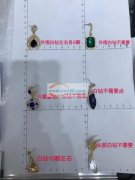 求购如图12款合金耳环，材料可以做树脂及