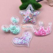 有没有能做如图pvc透明流沙发夹材料的工