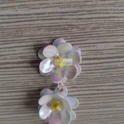 找专业的定型加工厂，如图，能定型亮片花，