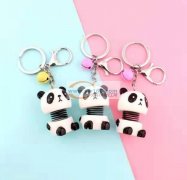 现需寻找专业做熊猫钥匙扣挂件的工厂，有做