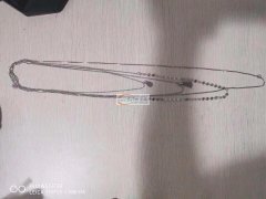 如图，项链外发挂圈，寻找有空的手工加工厂