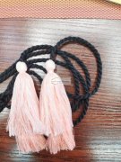 承接各类手工加工艺品， 专业(流苏、手钩、点钻、串珠、挂圈、