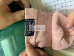 急，平车活外发，如图，找专业做袜子踩布标