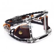 如图，寻找专业做此类皮手链厂家合作，专业