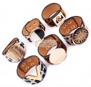 如图，寻找专业做此类皮手链厂家合作，专业