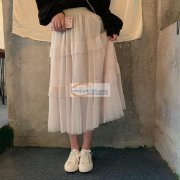 有网纱裙，网纱衣外发加工，几乎全考边为主