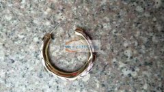 找下骆宅附近的翻砂加工厂，翻砂C型耳环，